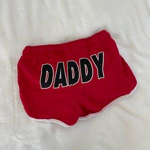 Red Daddy Shorts